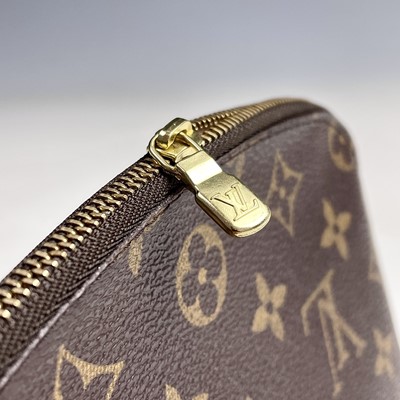 Lot 1007 - A Louis Vuitton cosmetics bag, width 20cm,...