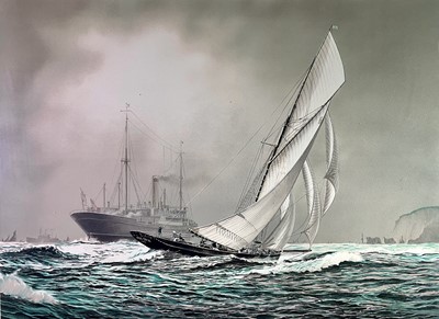 Lot 1556 - Tim Thompson The Americas cup limited edition...