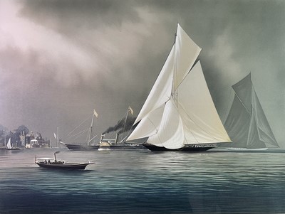 Lot 1556 - Tim Thompson The Americas cup limited edition...