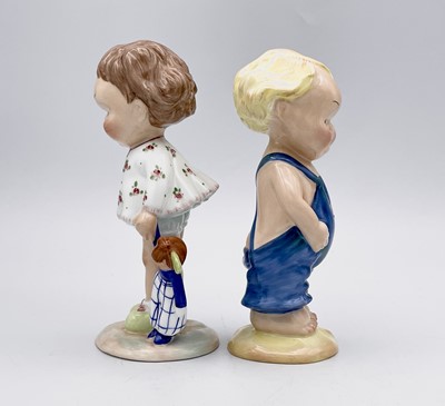 Lot 958 - A pair of limited edition Shelley porcelain...