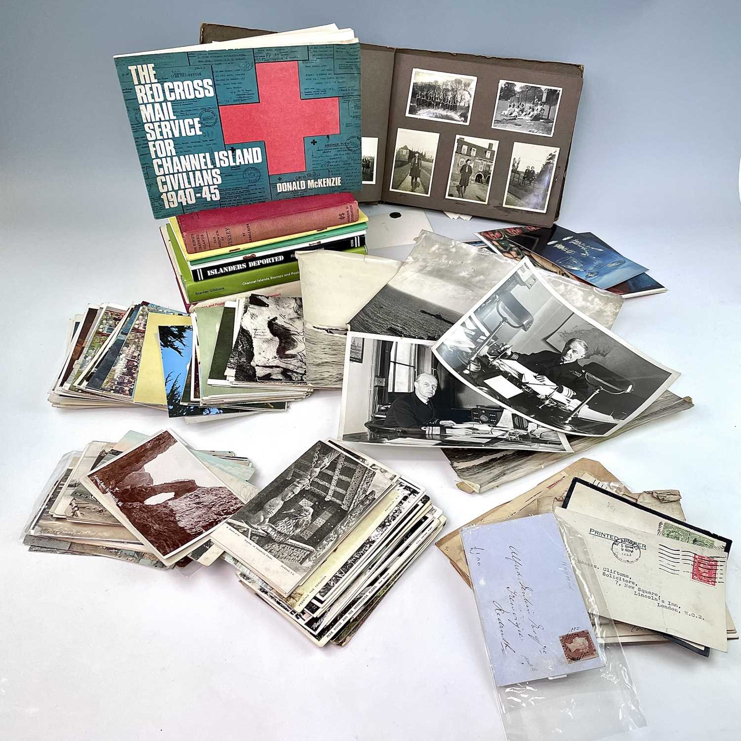 Lot 922 Postcards, Postal History Reference Books,