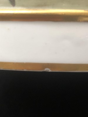 Lot 901 - A Derby Porcelain porter mug, circa 1820,...