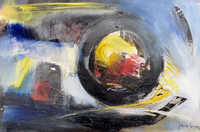 Lot 370 - Steve SLIMM (1953) Untitled Oil on canvas...