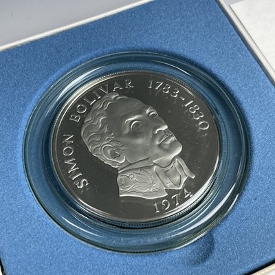 Lot 40 - Panama Silver Proof Coins. Lot comprises 1974...