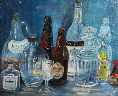 Lot 1424 - Eileen CROSS (XX) Guinness and other bottles...