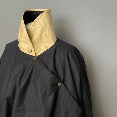 Lot 1037 - A Claude Marcel Collection cape style coat, in...