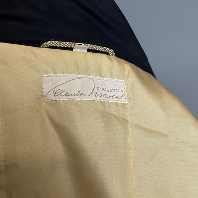 Lot 1037 - A Claude Marcel Collection cape style coat, in...