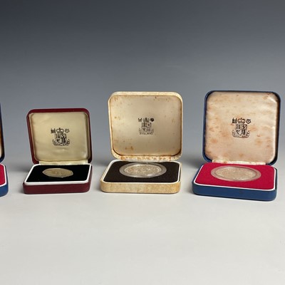 Lot 49 - Great Britain Silver Crowns, etc. Lot...