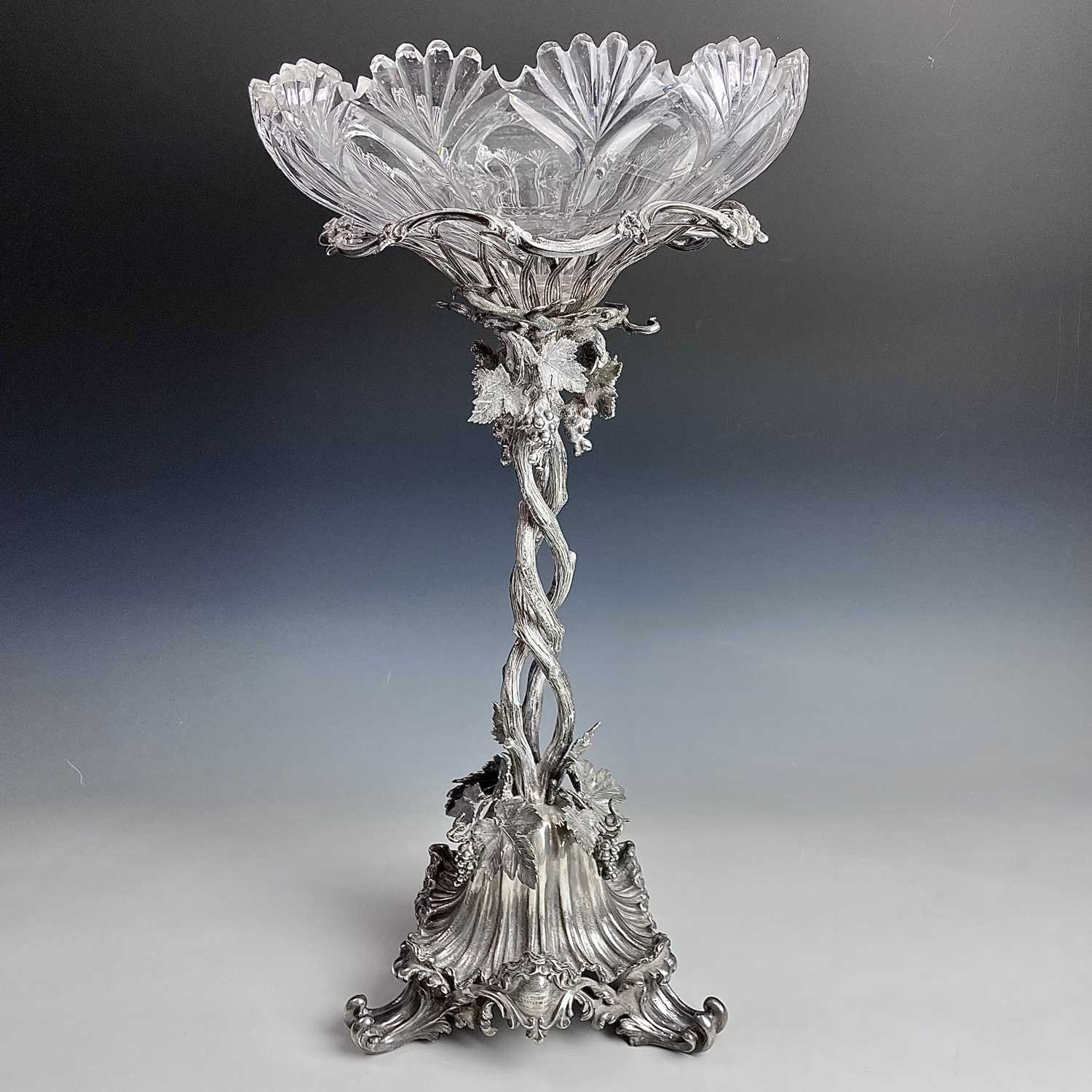 Lot 163 - An impressive Victorian silver plated...