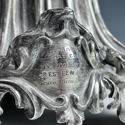 Lot 163 - An impressive Victorian silver plated...