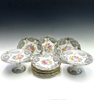 Lot 925 - An Edwards & Brown 'Duchess China' dessert...