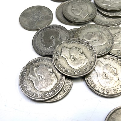 Lot 60 - G.B. Pre 1947 Silver Coins. Comprising a bag...