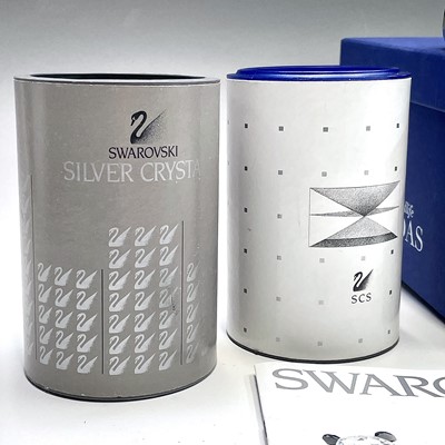 Lot 217 - Swarovski Crystal Endangered Wildlife Pandas,...