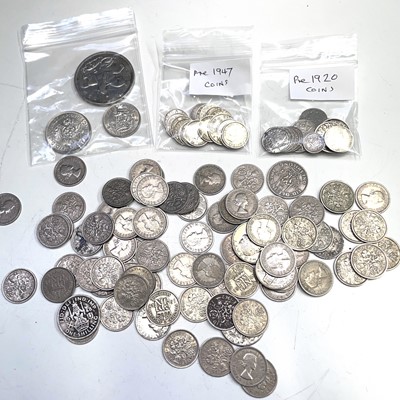 Lot 58 - Great Britain Silver and Cupro-nickel Coins....