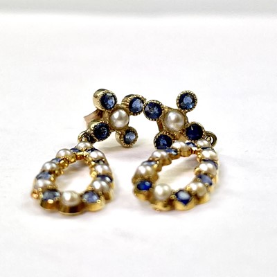 Lot 771 - An attractive pair of early 20th century 15ct...