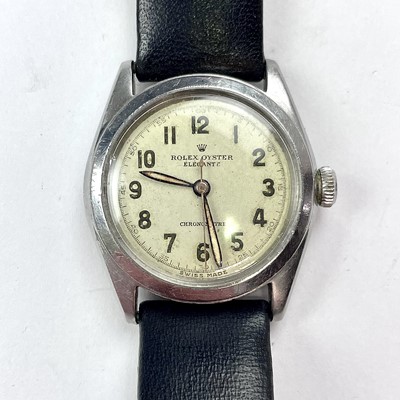 Lot 968 - A Rolex Oyster Elegante Chronometer, the 23mm...