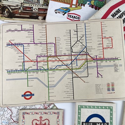 Lot 506 - Harry Beck London Underground Map, plus other...