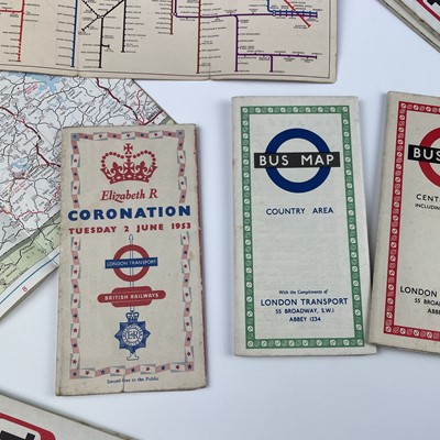 Lot 506 - Harry Beck London Underground Map, plus other...