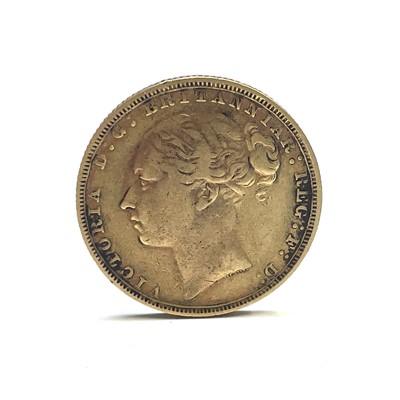 Lot 103 - G.B. Victorian Young Head Gold Sovereign. An...