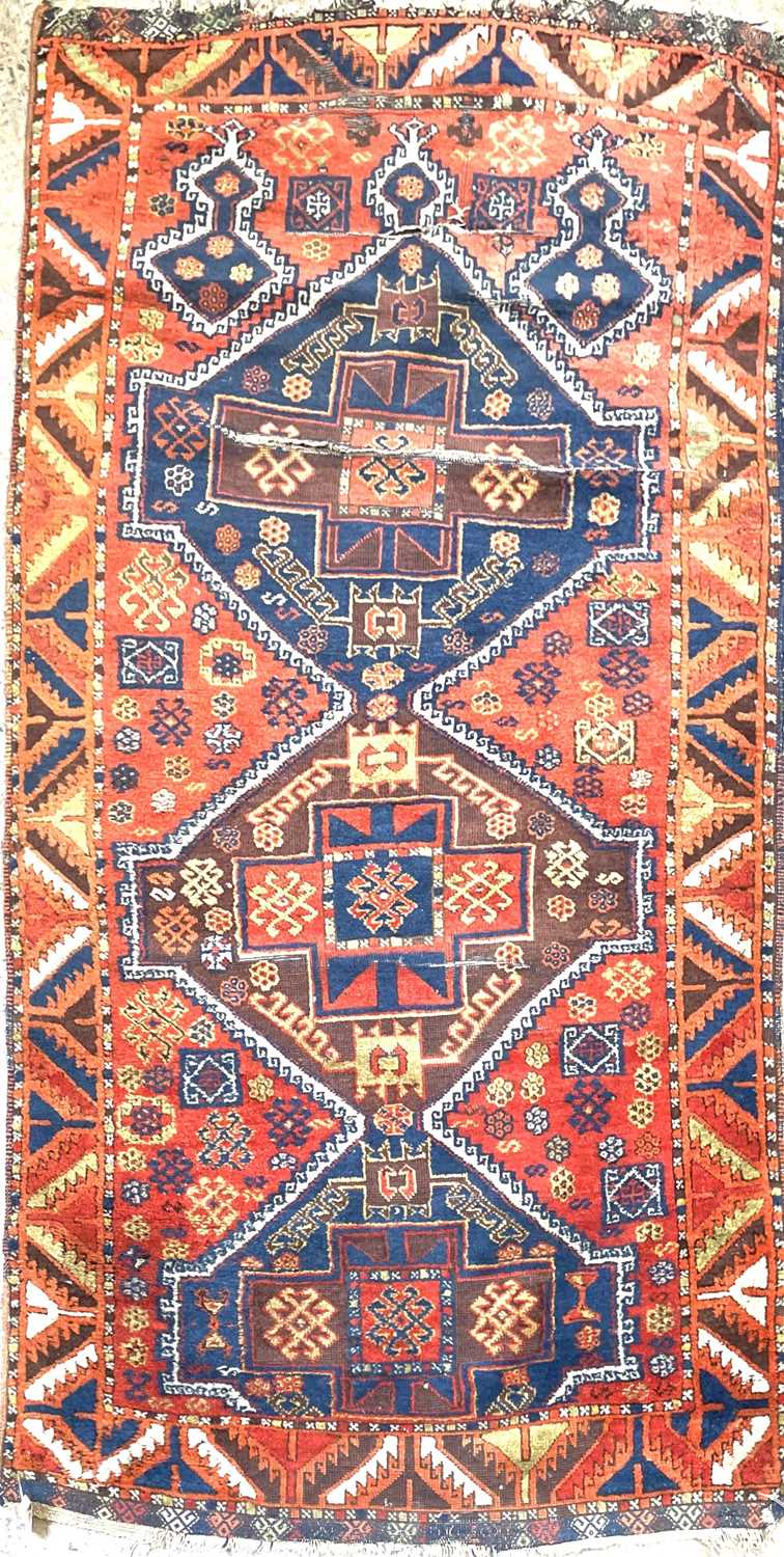 Lot 1225 - A Yuruk rug, circa 1900, South East