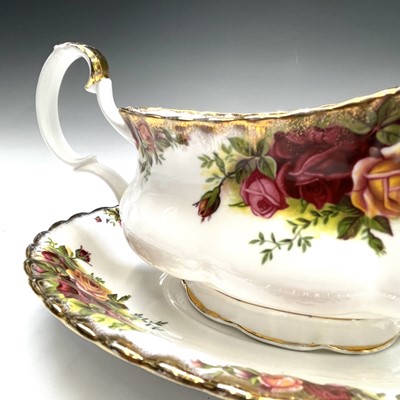 Lot 886 - Royal Albert Old Country Roses, part service...