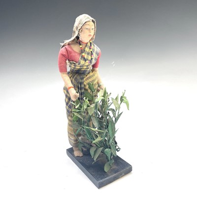 Lot 927 - Indian Lady Tea Picker Doll - ? Advertising...