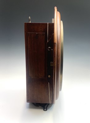 Lot 2923 - A late Victorian mahogany station circular...