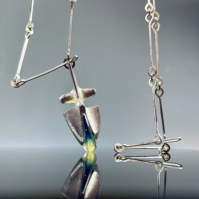 Lot 832 - Bjorn Weckstrom for Lapponia, a stylish silver...