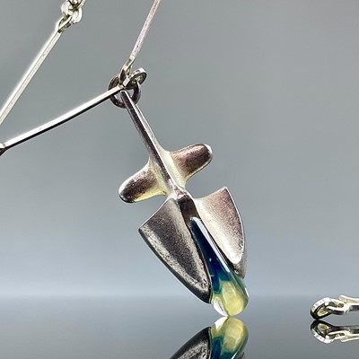 Lot 832 - Bjorn Weckstrom for Lapponia, a stylish silver...