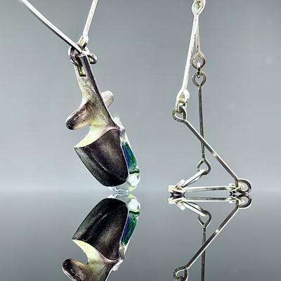 Lot 832 - Bjorn Weckstrom for Lapponia, a stylish silver...