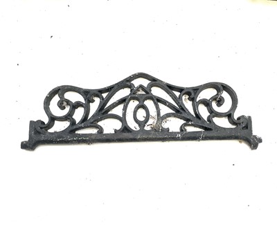 Lot 305 - A pair of Victorian cast iron bracket supports,...