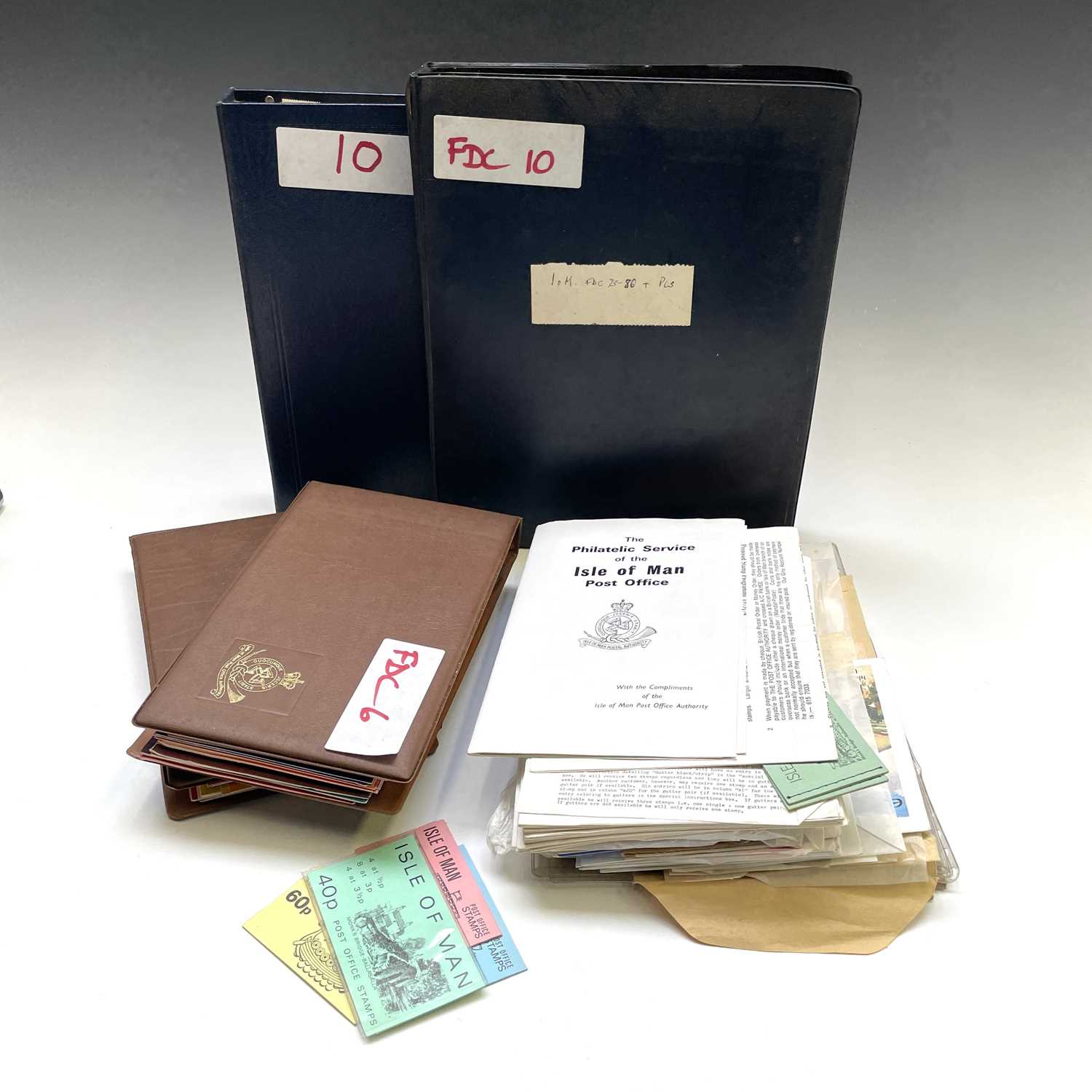 Lot 462 - Isle of Man Mint and Used plus Album of Isle of Man/Jersey/Guernsey.