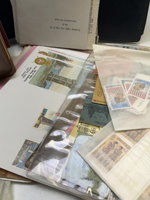 Lot 462 - Isle of Man Mint and Used plus Album of Isle of Man/Jersey/Guernsey.