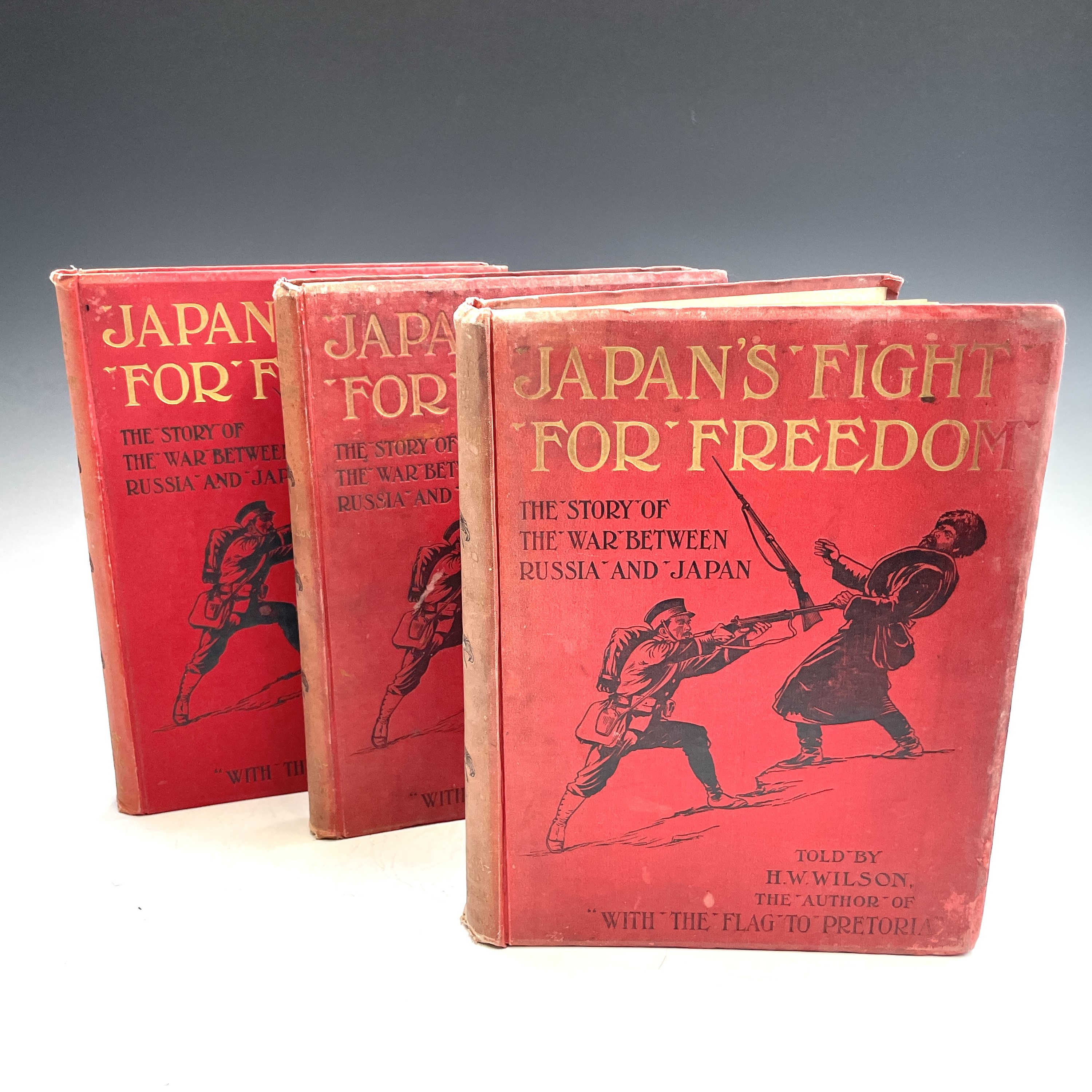 洋書 Fighting for Freedom Lot 262 - H.W. WILSON. 'Japans Fight For Freedom, The