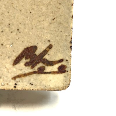 Lot 1032 - Bernard Leach (1897-1979) A small square tile,...