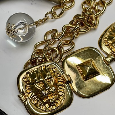 Lot 1014 - A Spanish 1980's gold plated link and chain...