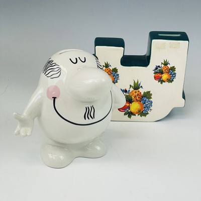 Lot 1003 - Carlton ware novelty money boxes together with...