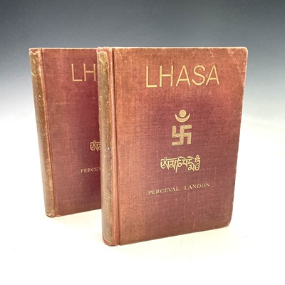 Lot 279 - PERCEVAL LANDON. 'Lhasa: An Account of the...