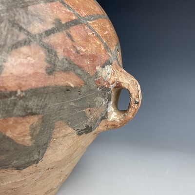 Lot 252 - A Chinese Neolithic terracotta vase, with a...