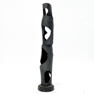 Lot 1486 - June Barrington-Ward Totem figure Steel...