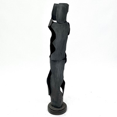 Lot 1486 - June Barrington-Ward Totem figure Steel...