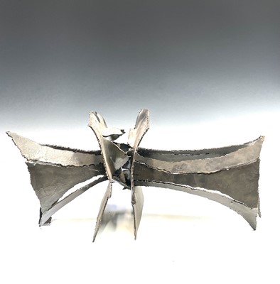 Lot 1470 - June Barrington-Ward Horizontal Form Steel...