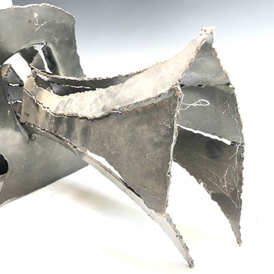 Lot 1470 - June Barrington-Ward Horizontal Form Steel...