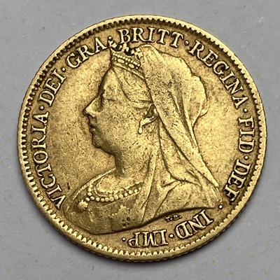 Lot 689 - Victoria 1898 half sovereign coin