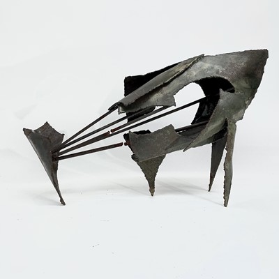 Lot 1522 - June Barrington-Ward Fish Form Steel sculpture...