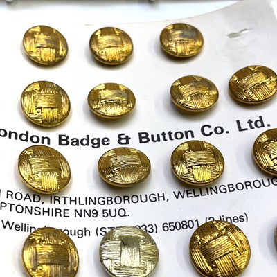 Lot 245 - Buttons. Military, clubs, decorative including...