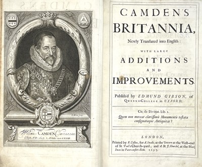 Lot 1032 - WILLIAM CAMDEN. 'Camden's Britannia, Newly...