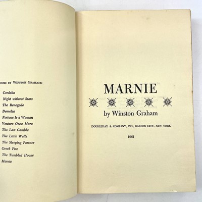 Lot 1034 - Winston Grahame. 'Marnie,' signed and...