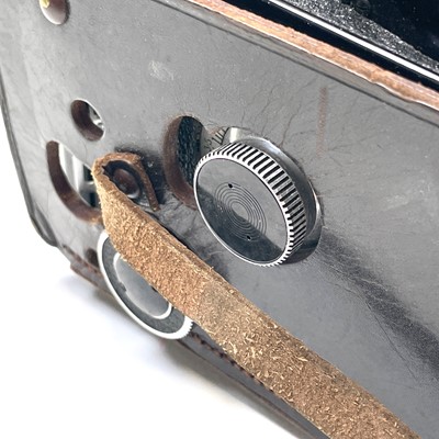Lot 354 - Microcord Twin Reflex camera in leather case...