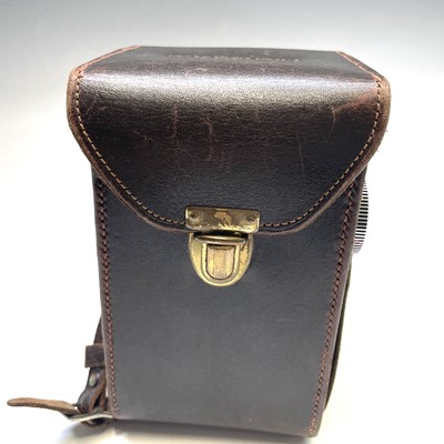 Lot 354 - Microcord Twin Reflex camera in leather case...